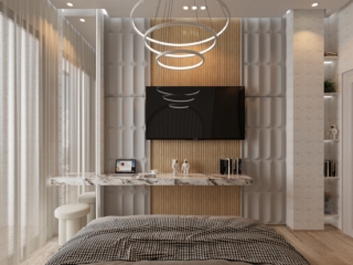 chambre 1 autre mur tv